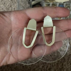Prototype / rare Kendra Scott Dianne earrings